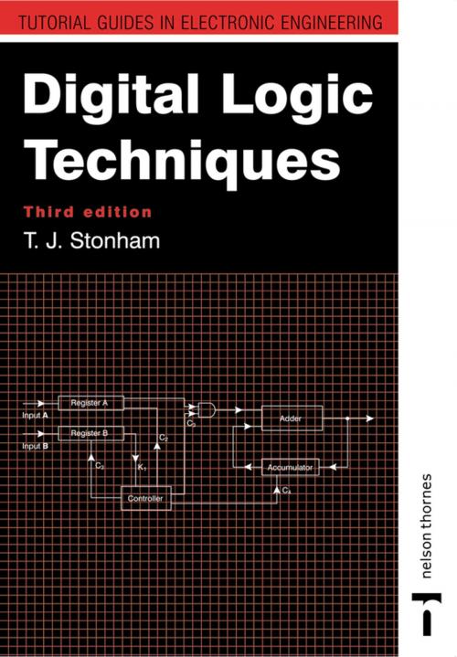 Cover of the book Digital Logic Techniques by John Stonham, CRC Press