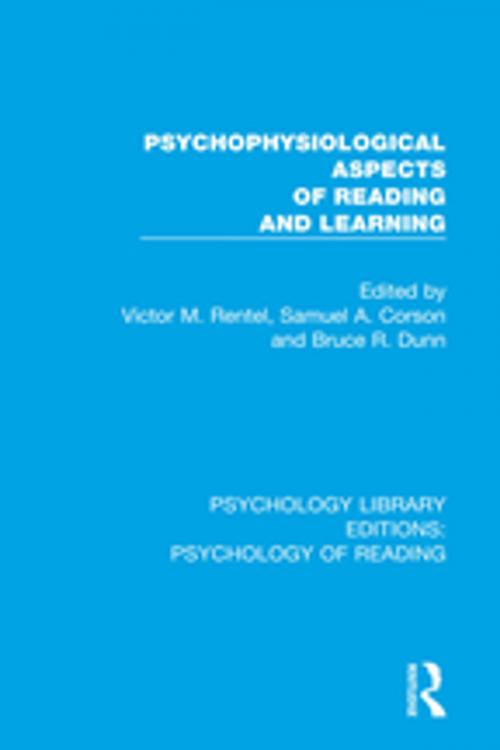 Cover of the book Psychophysiological Aspects of Reading and Learning by , Taylor and Francis