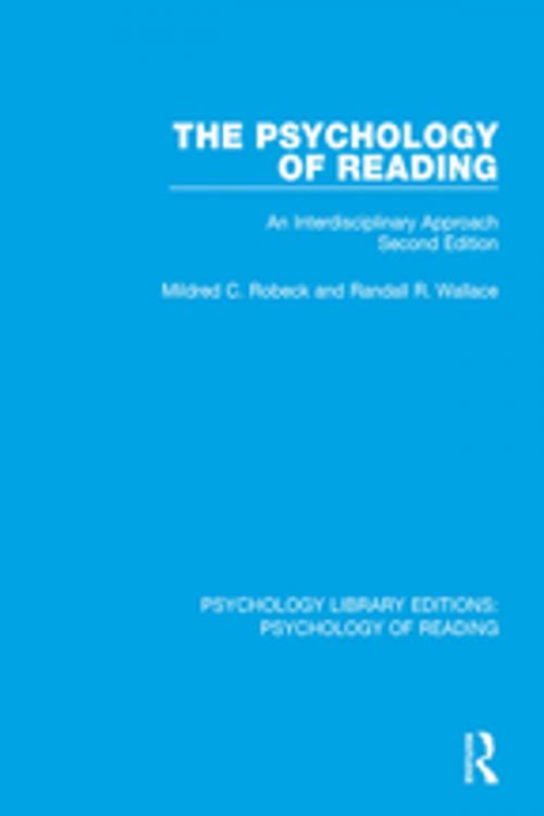 Cover of the book The Psychology of Reading by Mildred C. Robeck, Randall R. Wallace, Taylor and Francis