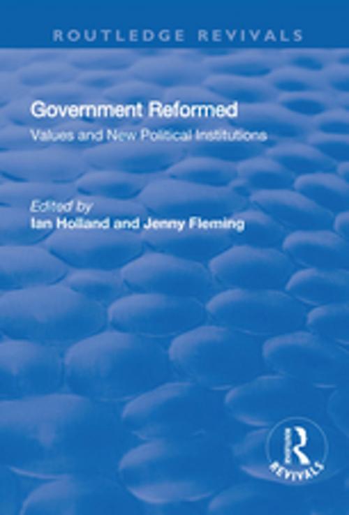 Cover of the book Government Reformed by Jenny Fleming, Taylor and Francis
