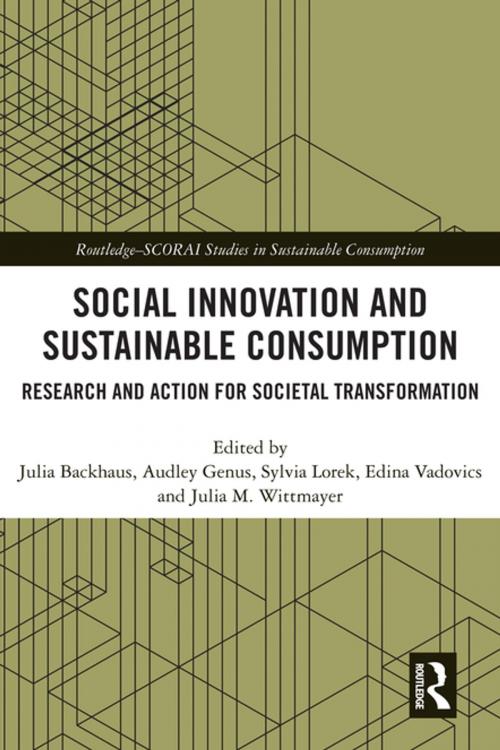 Cover of the book Social Innovation and Sustainable Consumption by , Taylor and Francis