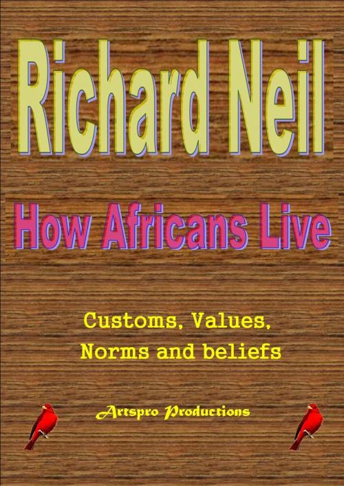 Cover of the book How Africans Live by RICHARD Neil, RICHARD Neil