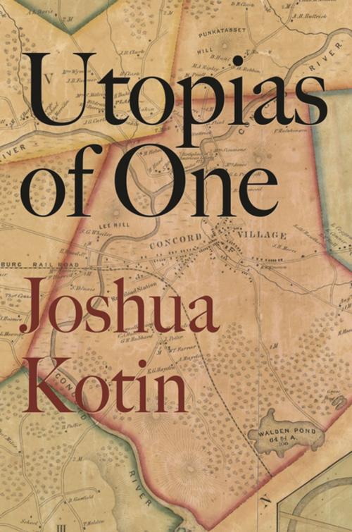 Cover of the book Utopias of One by Joshua Kotin, Princeton University Press