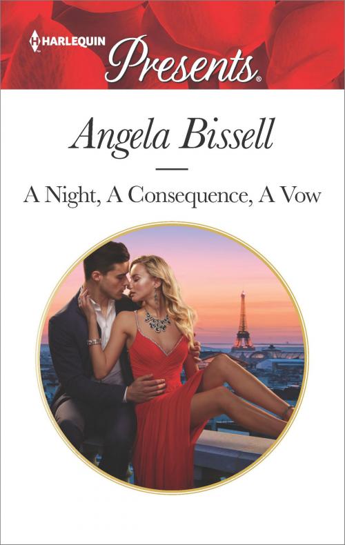 Cover of the book A Night, A Consequence, A Vow by Angela Bissell, Harlequin