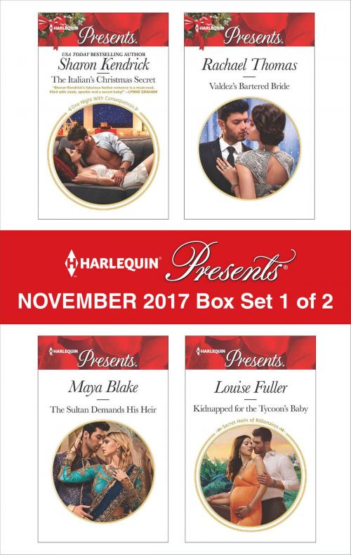 Cover of the book Harlequin Presents November 2017 - Box Set 1 of 2 by Sharon Kendrick, Maya Blake, Rachael Thomas, Louise Fuller, Harlequin