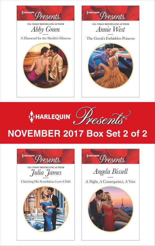 Cover of the book Harlequin Presents November 2017 - Box Set 2 of 2 by Abby Green, Julia James, Annie West, Angela Bissell, Harlequin