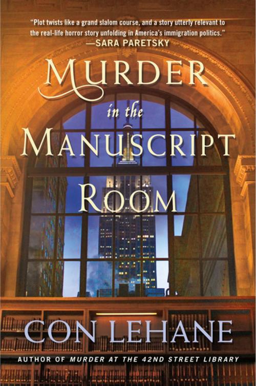 Cover of the book Murder in the Manuscript Room by Con Lehane, St. Martin's Press