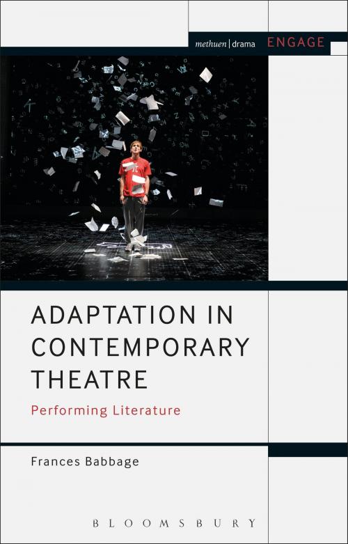 Cover of the book Adaptation in Contemporary Theatre by Frances Babbage, Bloomsbury Publishing