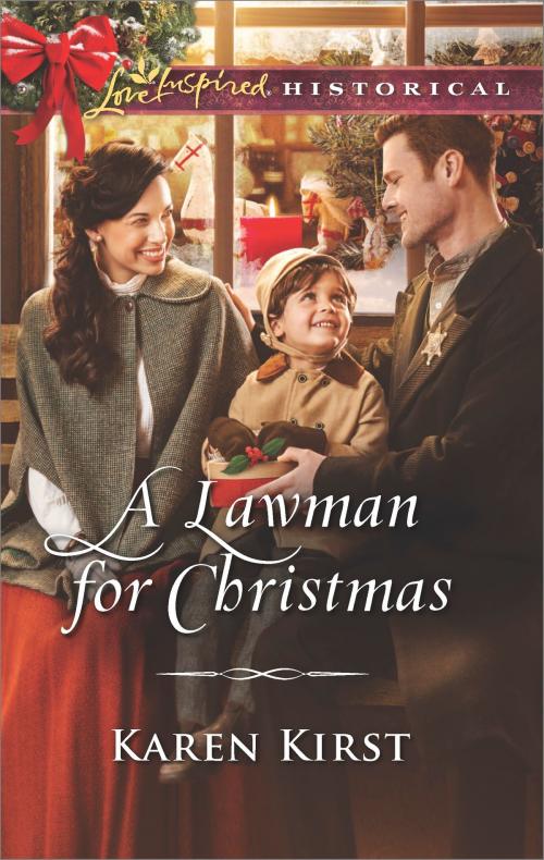 Cover of the book A Lawman for Christmas by Karen Kirst, Harlequin
