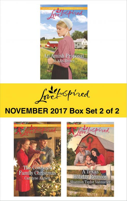 Cover of the book Harlequin Love Inspired November 2017 - Box Set 2 of 2 by Jo Ann Brown, Carolyne Aarsen, Shannon Taylor Vannatter, Harlequin