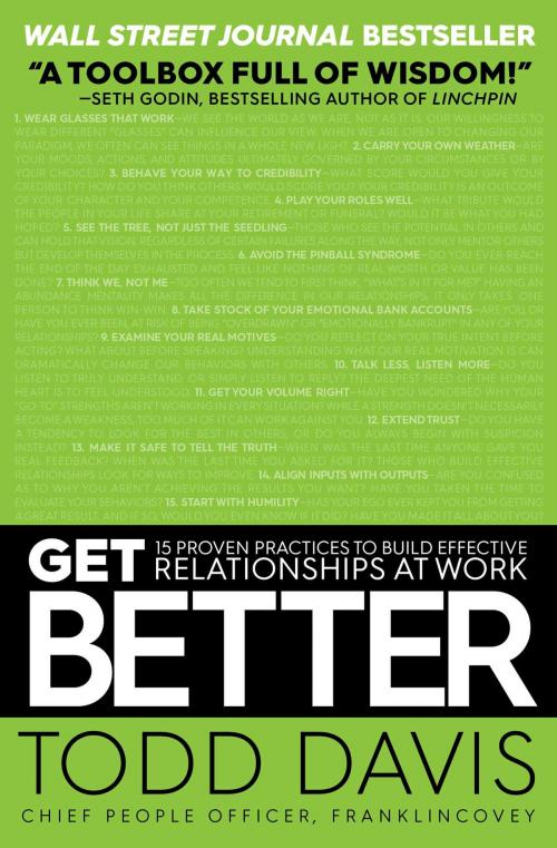 Cover of the book Get Better by Todd Davis, Simon & Schuster