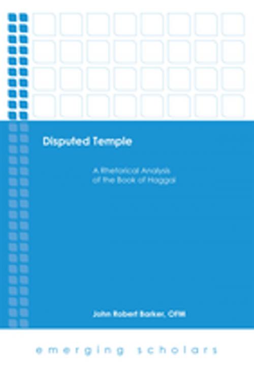 Cover of the book Disputed Temple by John Robert Barker, Fortress Press