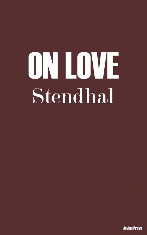 Cover of the book On Love by Stendahl, Jovian Press