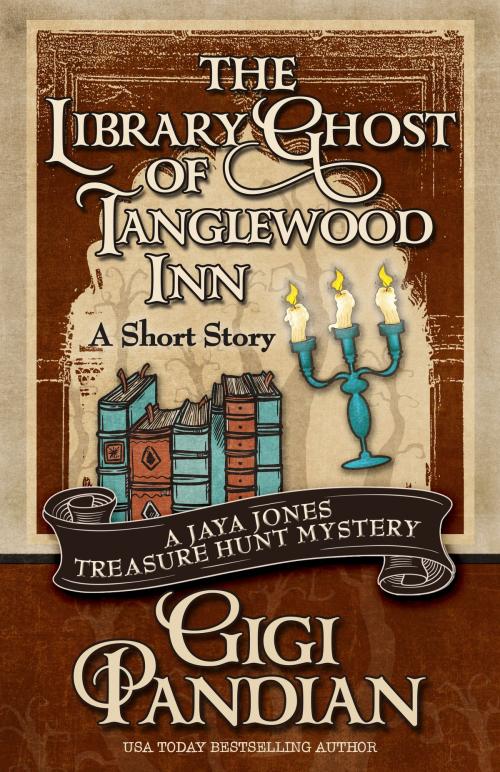 Cover of the book THE LIBRARY GHOST OF TANGLEWOOD INN by Gigi Pandian, Henery Press
