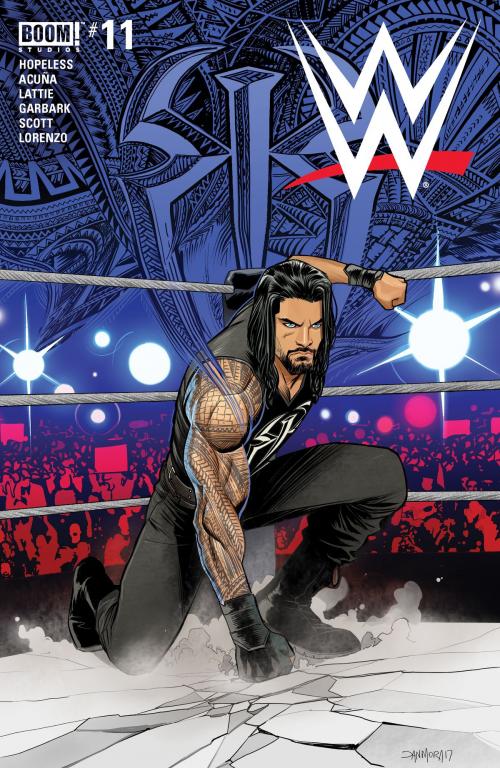 Cover of the book WWE #11 by Dennis Hopeless, Tini Howard, Doug Garbark, BOOM! Studios