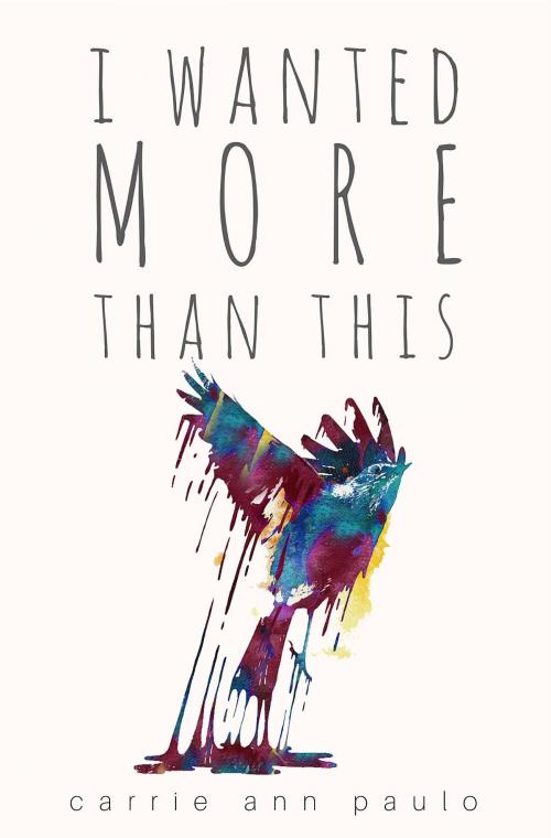Cover of the book I Wanted More Than This by Carrie Ann Paulo, Carrie Ann Paulo