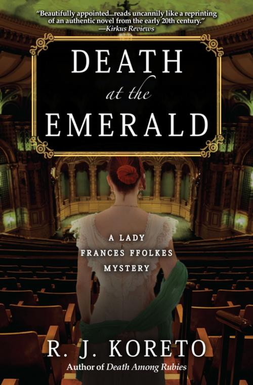 Cover of the book Death at the Emerald by R. J. Koreto, Crooked Lane Books