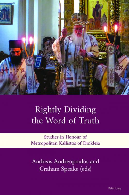 Cover of the book Rightly Dividing the Word of Truth by , Peter Lang