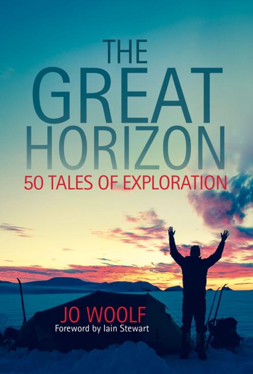 Cover of the book The Great Horizon by Jo Woolf, FRSGS, Sandstone Press Ltd