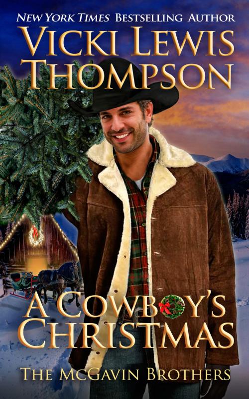 Cover of the book A Cowboy's Christmas by Vicki Lewis Thompson, Ocean Dance Press LLC