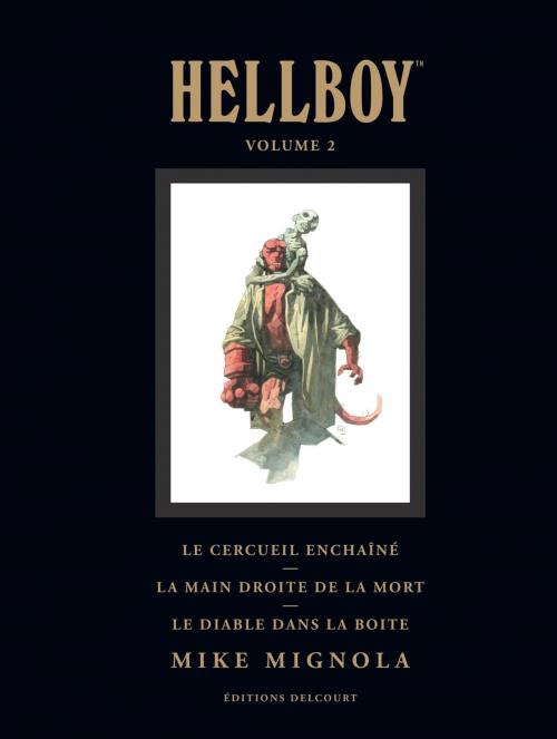 Cover of the book Hellboy Deluxe T02 by Mike Mignola, Delcourt