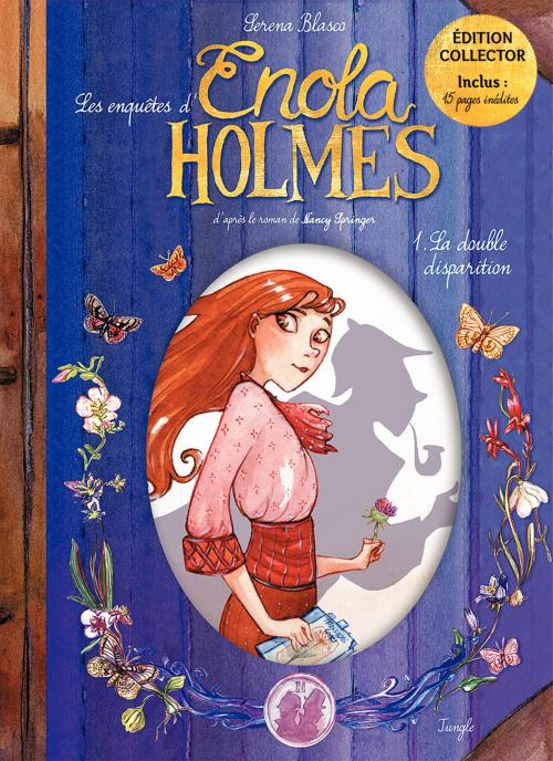 Cover of the book Enola Holmes - Enola Holmes – Tome 1- édition deluxe by Serena Blasco, Serena Blasco, Jungle