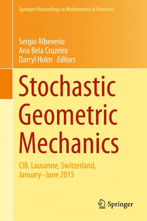 Cover of the book Stochastic Geometric Mechanics by , Springer International Publishing