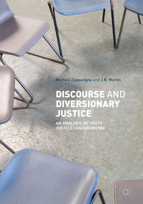 Cover of the book Discourse and Diversionary Justice by Michele Zappavigna, JR Martin, Springer International Publishing