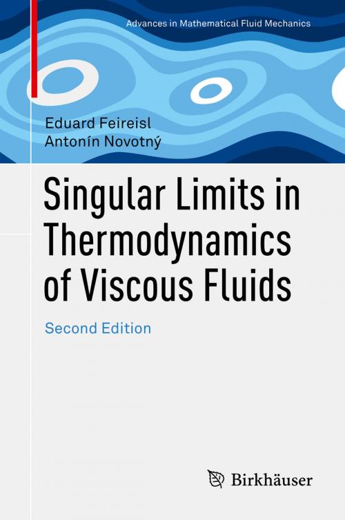Cover of the book Singular Limits in Thermodynamics of Viscous Fluids by Eduard Feireisl, Antonín Novotný, Springer International Publishing