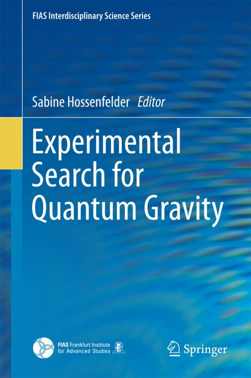 Cover of the book Experimental Search for Quantum Gravity by , Springer International Publishing