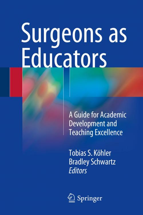 Cover of the book Surgeons as Educators by , Springer International Publishing