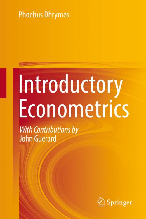 Cover of the book Introductory Econometrics by Phoebus Dhrymes, John Guerard, Springer International Publishing