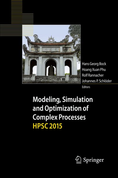 Cover of the book Modeling, Simulation and Optimization of Complex Processes HPSC 2015 by , Springer International Publishing