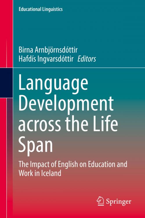 Cover of the book Language Development across the Life Span by , Springer International Publishing