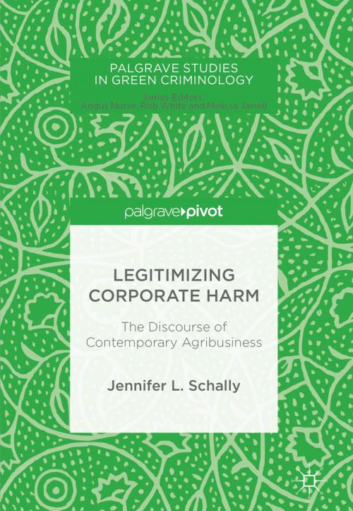 Cover of the book Legitimizing Corporate Harm by Jennifer L. Schally, Springer International Publishing