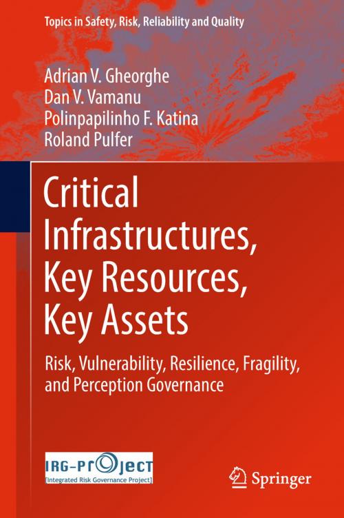Cover of the book Critical Infrastructures, Key Resources, Key Assets by Roland Pulfer, Polinpapilinho F. Katina, Dan V. Vamanu, Adrian V. Gheorghe, Springer International Publishing