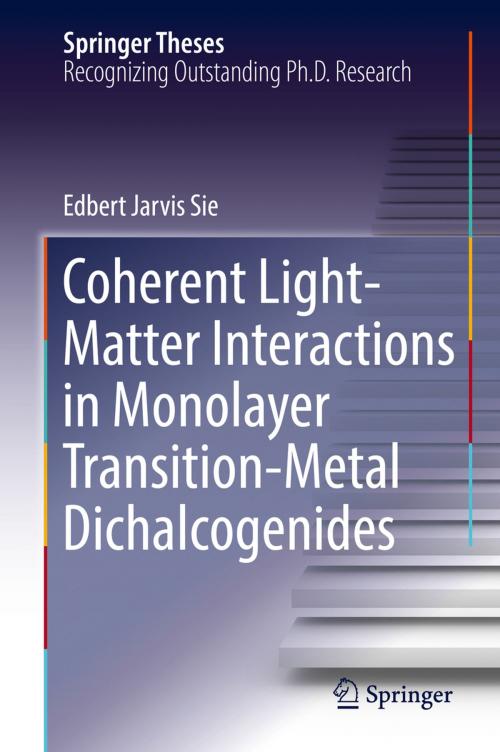 Cover of the book Coherent Light-Matter Interactions in Monolayer Transition-Metal Dichalcogenides by Edbert Jarvis Sie, Springer International Publishing