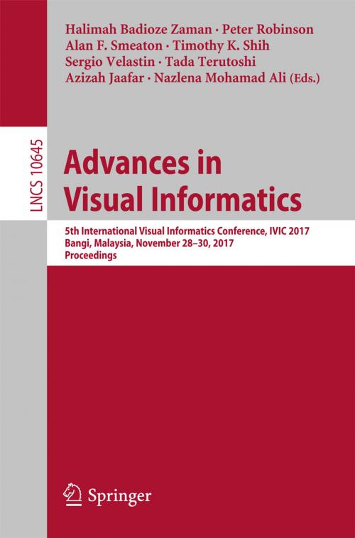 Cover of the book Advances in Visual Informatics by , Springer International Publishing