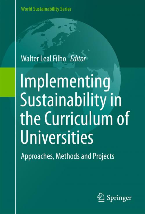Cover of the book Implementing Sustainability in the Curriculum of Universities by , Springer International Publishing