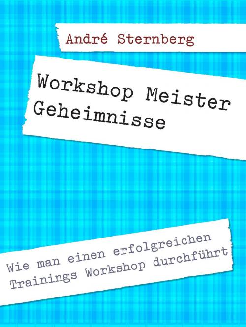 Cover of the book Workshop Meister Geheimnisse by André Sternberg, Books on Demand