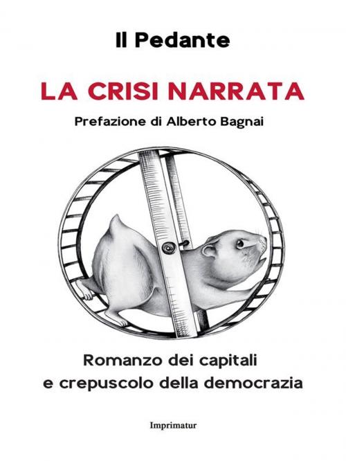 Cover of the book La crisi narrata by Il Pedante, Imprimatur