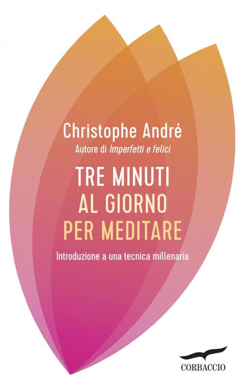 Cover of the book Tre minuti al giorno per meditare by Christophe André, Corbaccio