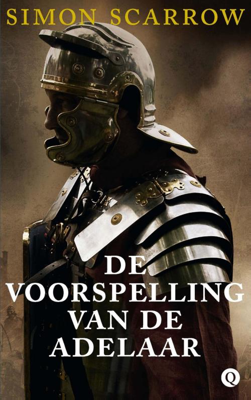Cover of the book De voorspelling van de adelaar by Simon Scarrow, Singel Uitgeverijen