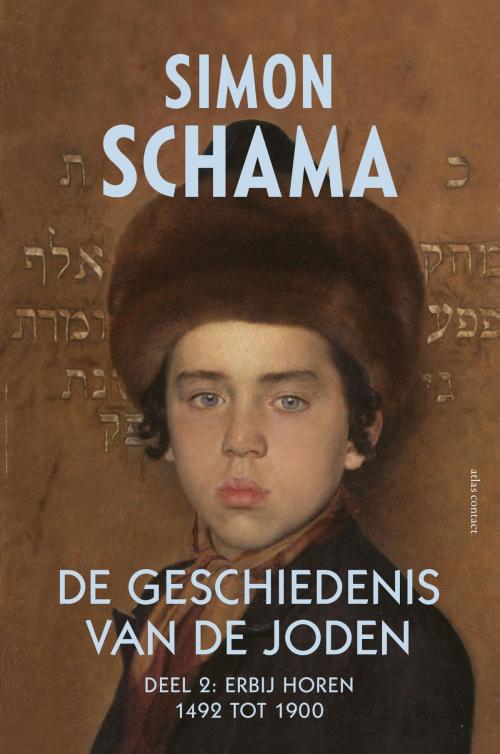 Cover of the book De geschiedenis van de Joden by Simon Schama, Atlas Contact, Uitgeverij