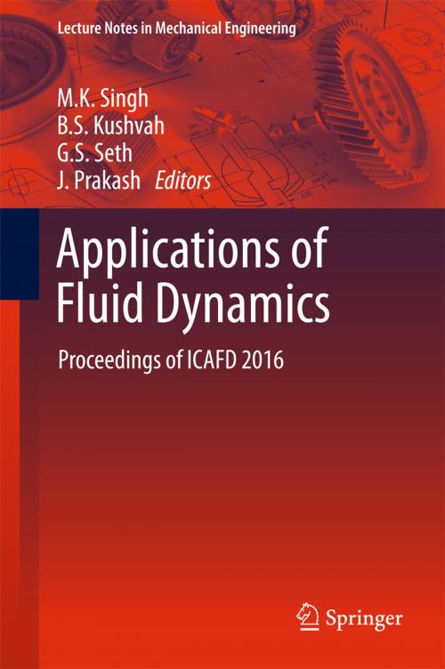 Cover of the book Applications of Fluid Dynamics by , Springer Singapore