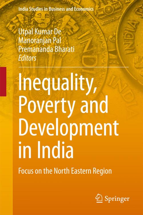 Cover of the book Inequality, Poverty and Development in India by , Springer Singapore