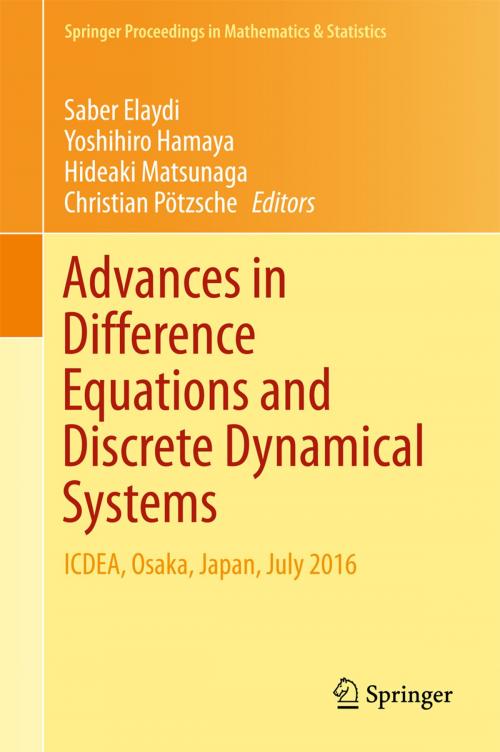 Cover of the book Advances in Difference Equations and Discrete Dynamical Systems by , Springer Singapore