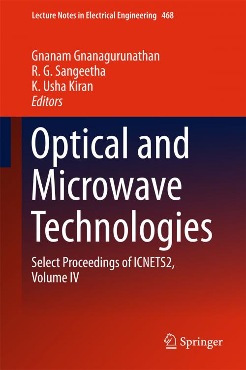 Cover of the book Optical And Microwave Technologies by , Springer Singapore