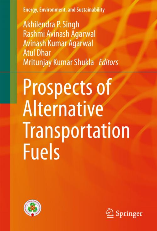 Cover of the book Prospects of Alternative Transportation Fuels by , Springer Singapore