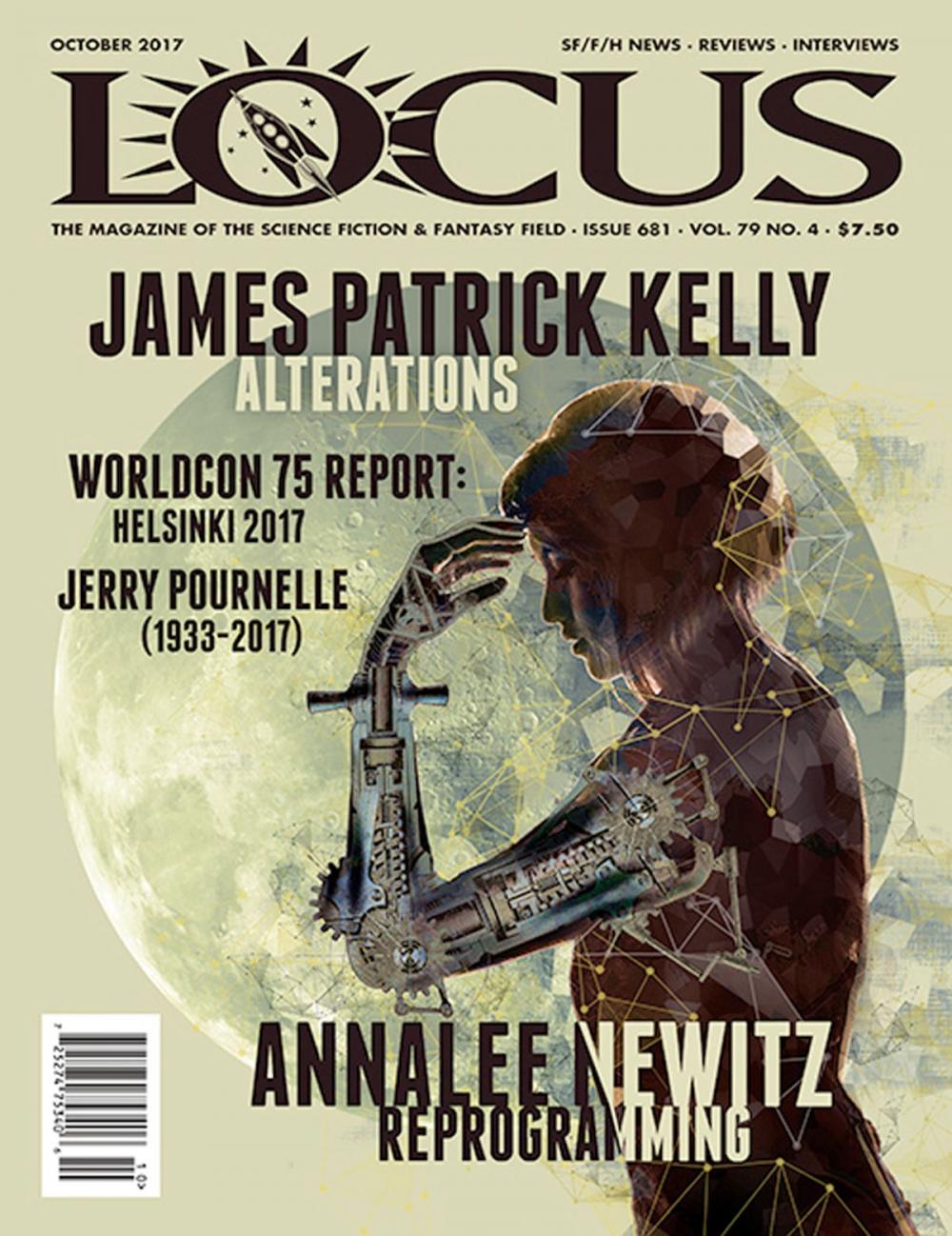 Big bigCover of Locus Magazine, Issue #681, October 2017